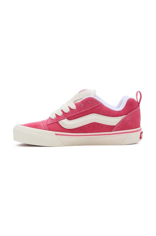 Vans tenisi din piele intoarsa Knu Skool roz VN0009QCBJ11
