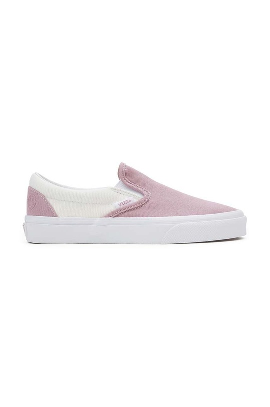 Vans tenisówki Classic Slip-On płaska różowy VN000CT5LTP1