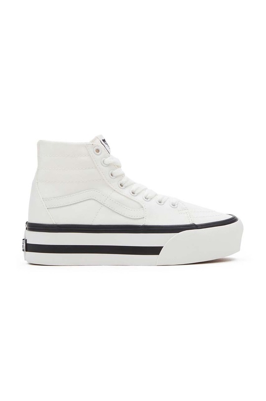 Kecky Vans SK8-Hi Tapered Stackform platforma bílá VN000CN5YB21