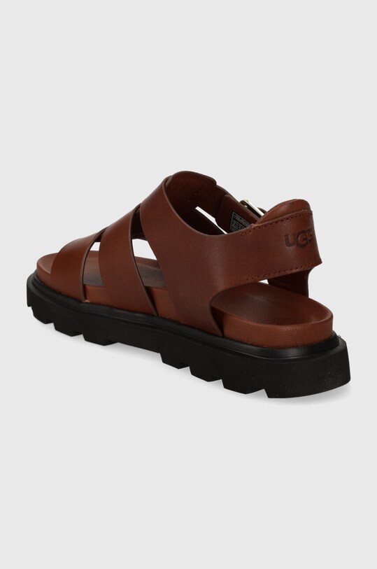 Încălțăminte UGG sandale de piele W Capitelle Strap 1152674.COG maro