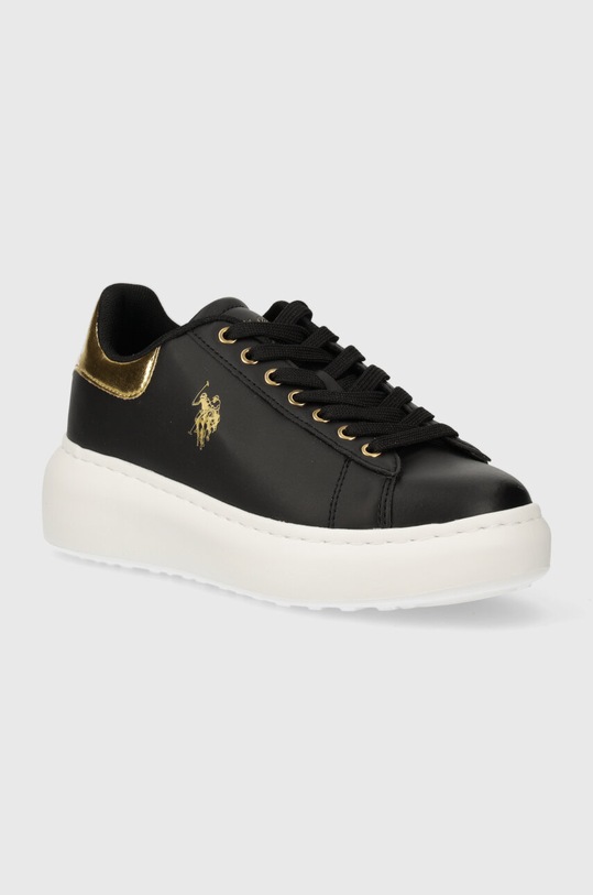 U.S. Polo Assn. sneakersy BRITNY platforma czarny BRITNY001W.4Y1