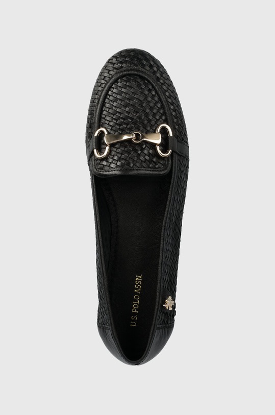 Kožené mokasíny U.S. Polo Assn. CHERY černá CHERY001W.4L1