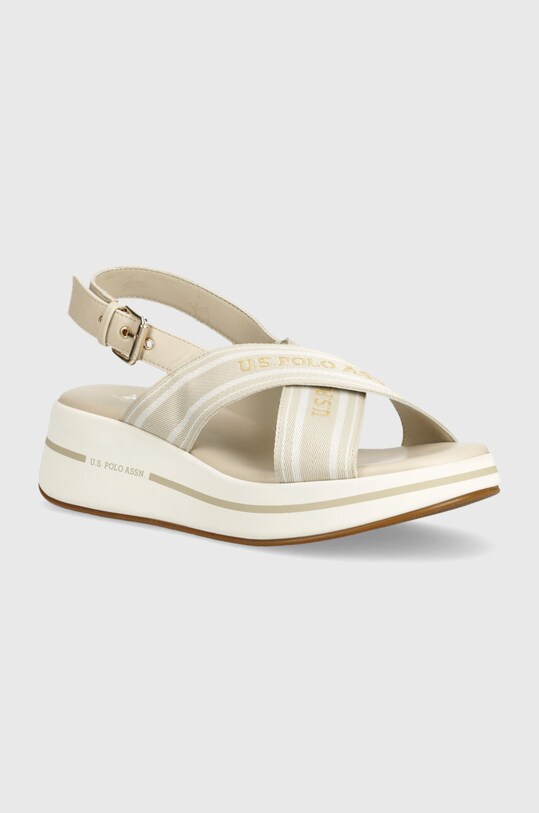 U.S. Polo Assn. sandały GLORY syntetyczny beżowy GLORY008W.4TY1