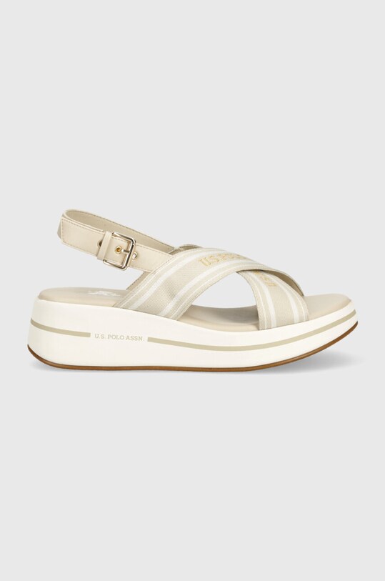U.S. Polo Assn. sandały GLORY GLORY008W.4TY1 beżowy AW24