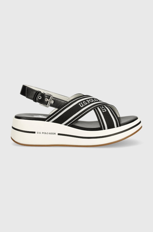 U.S. Polo Assn. sandały GLORY GLORY008W.4TY1 czarny AW24