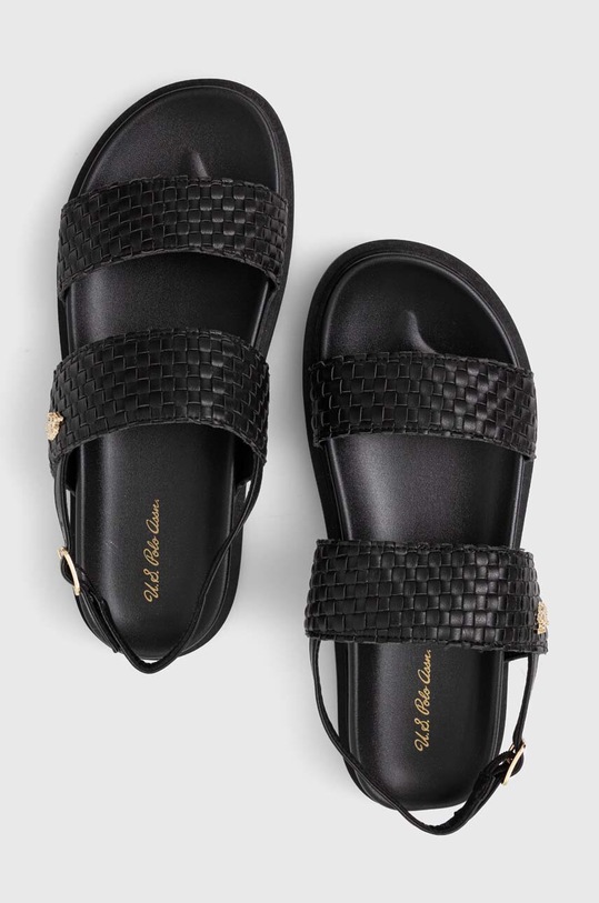 U.S. Polo Assn. sandały KARY KARY001W.4Y1 czarny SS24