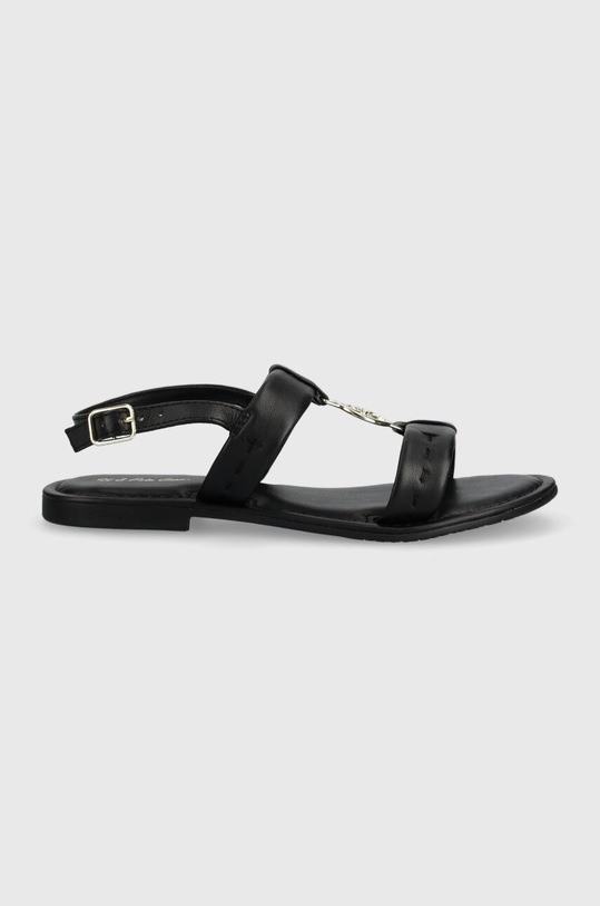 U.S. Polo Assn. sandały skórzane LINDA LINDA005W.4L1 czarny SS24
