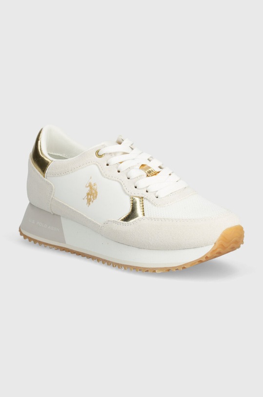 U.S. Polo Assn. sportcipő SACHA szintetikus fehér SACHA002W.4ST1