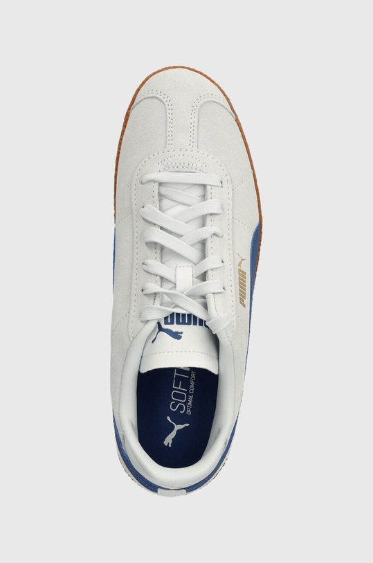 Puma sneakers din piele intoarsă Club alb 381111