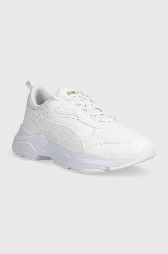 Кросівки Puma Cassia SL імітація лицьової шкіри білий 385279