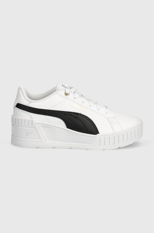 Кожаные кроссовки Puma Karmen Wedge 390985 белый SS24