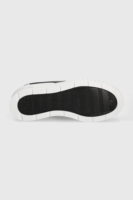 Δερμάτινα αθλητικά παπούτσια Puma Karmen Wedge 390985 λευκό