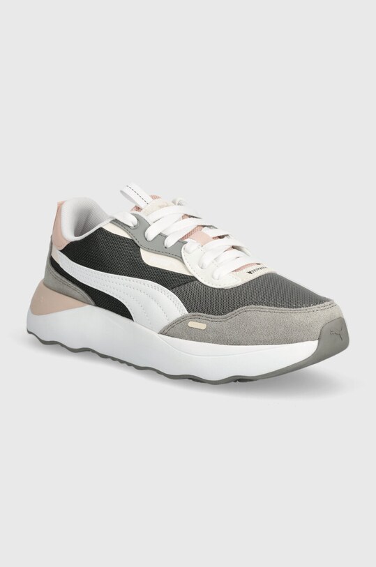 Puma sneakers Runtamed Platform Putty finto camoscio grigio 392324