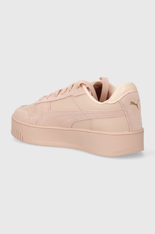 Obuwie Puma sneakersy skórzane Carina Street SD 395093. różowy