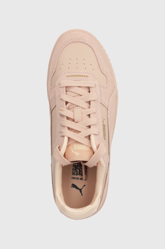 Puma sneakersy skórzane Carina Street SD różowy 395093.