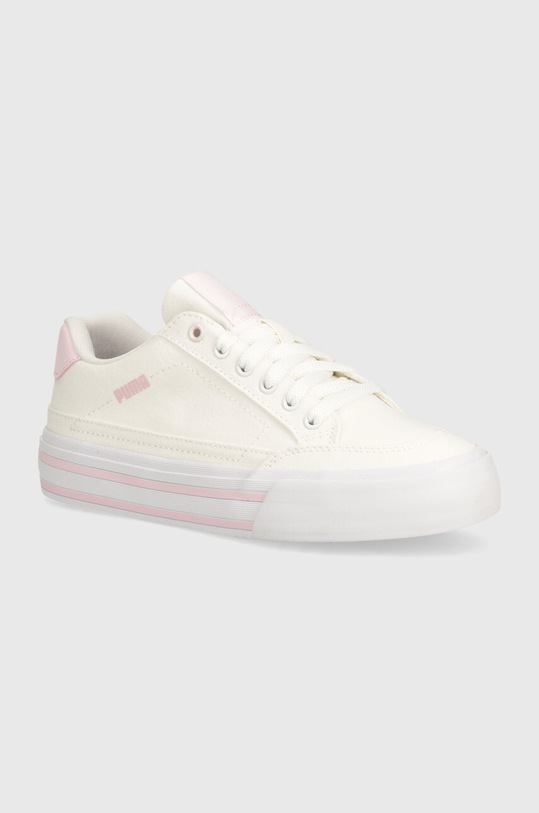 Tenisky Puma Court Classic Vulc plochá béžová 395020