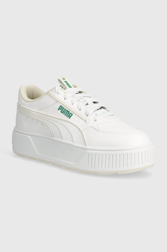 Sneakers boty Puma Karmen imitace kůže bílá 395101