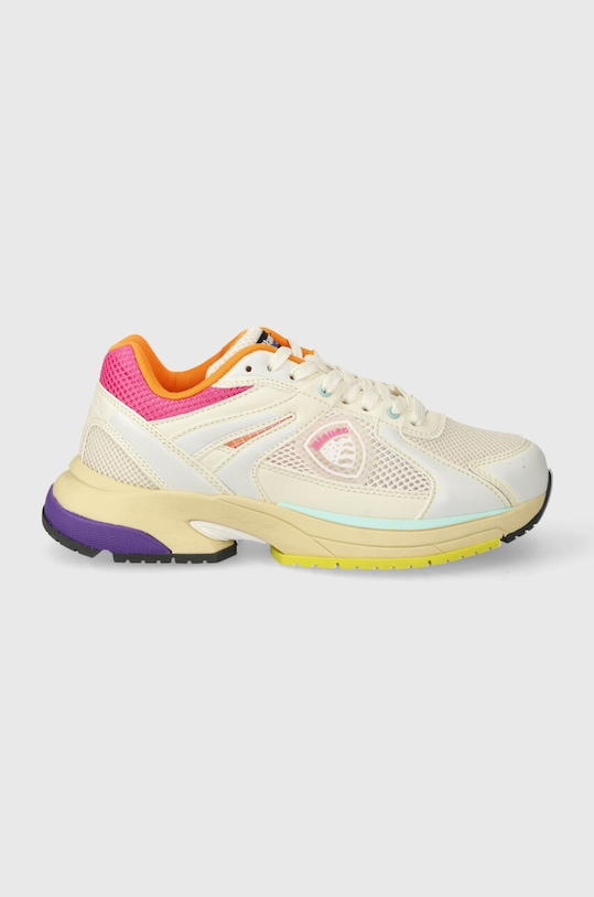 Tenisky Blauer MOON imitace kůže béžová S4MOON01.MEP