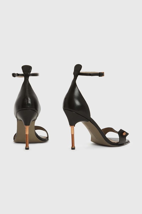 Kožené sandály AllSaints Betty Sandal WF568Z černá