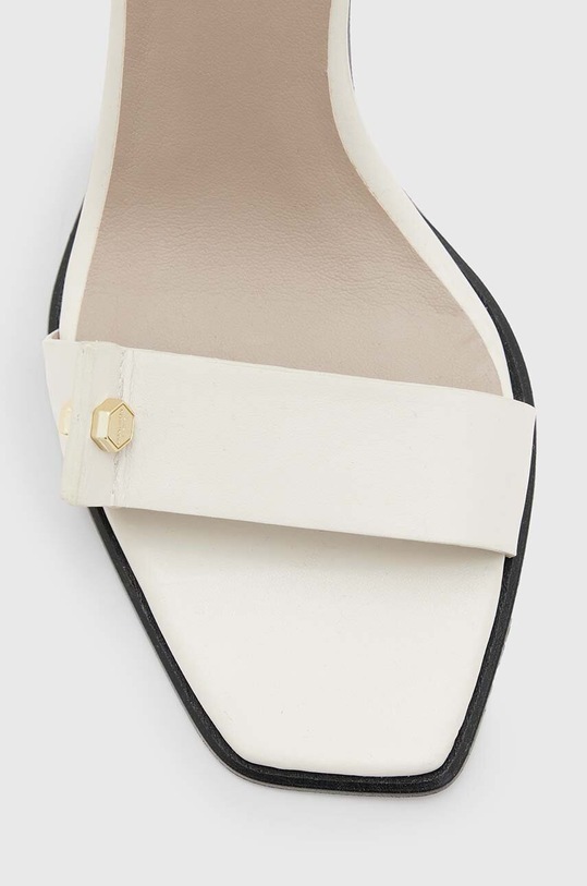 Obuwie AllSaints sandały skórzane Betty Sandal WF709Z beżowy