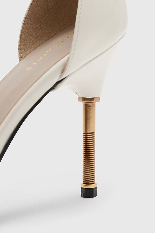 AllSaints sandały skórzane Betty Sandal beżowy WF709Z