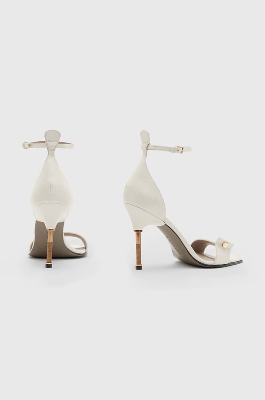 AllSaints sandały skórzane Betty Sandal WF709Z beżowy