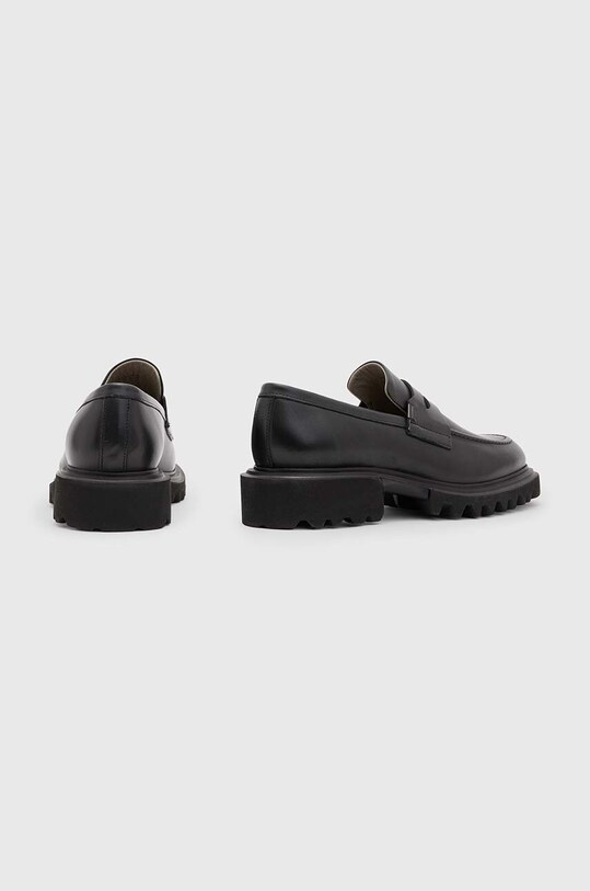 Шкіряні мокасини AllSaints Lola Loafer WF774Z чорний