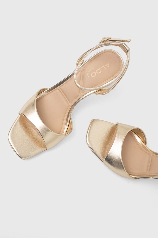 Aldo sandały Sake złoty 13741492.Sake
