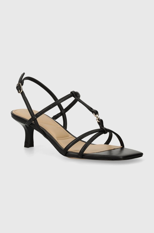 Aldo sandały Josefina imitacja skóry licowej czarny 13740407.Josefina