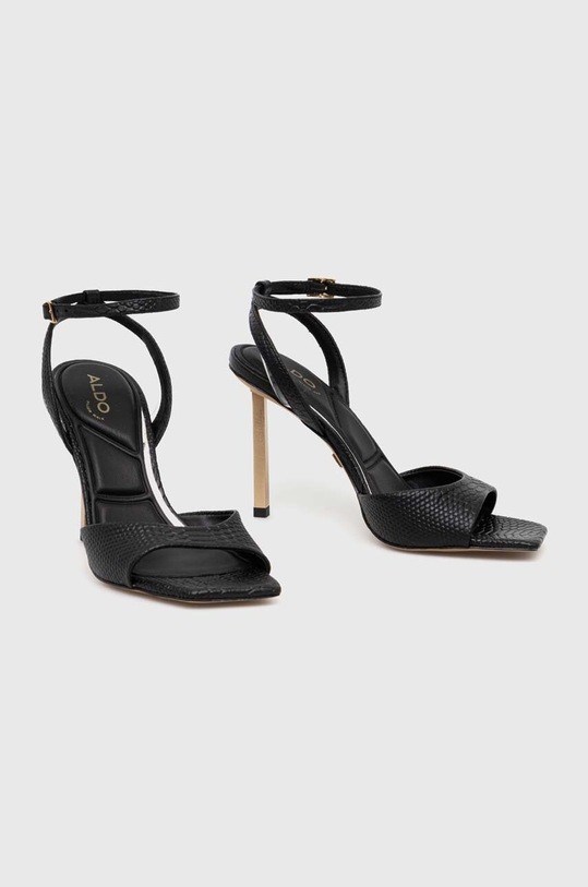 Шкіряні сандалі Aldo Lettie 13743852.Lettie чорний SS24