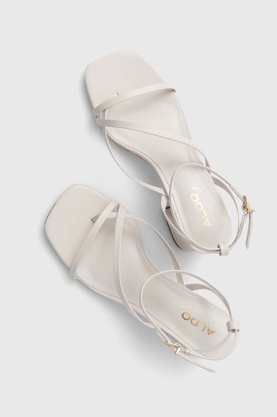 Aldo sandały skórzane Adrauder biały 13655412.Adrauder