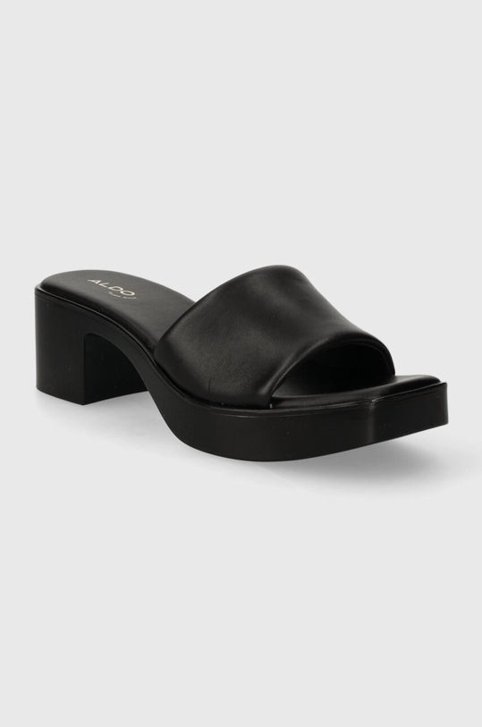 Aldo klapki skórzane Babbie 13743841.Babbie czarny SS24