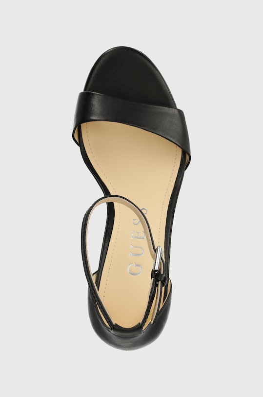 Δερμάτινα σανδάλια Guess IDAS Ozweego IDAS μαύρο FLJIDS.LEA03.BLACK