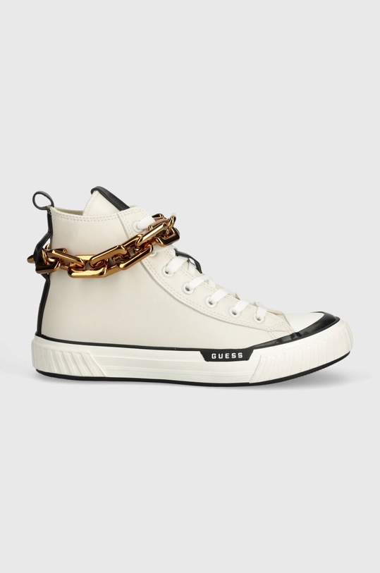 Guess trampki NELLY FLJNLY.ELE12.WHITE beżowy SS24