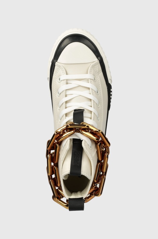 Високи кецове Guess NELLY бежов FLJNLY.ELE12.WHITE