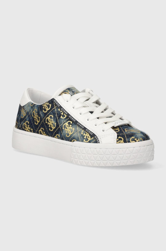 Guess sneakersy PARDIE8 syntetyczny niebieski FLJPR8.DEN12.BLUE