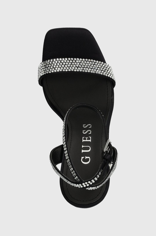 Guess sandale ZACH negru FLJZAC.SAT03.BLACK