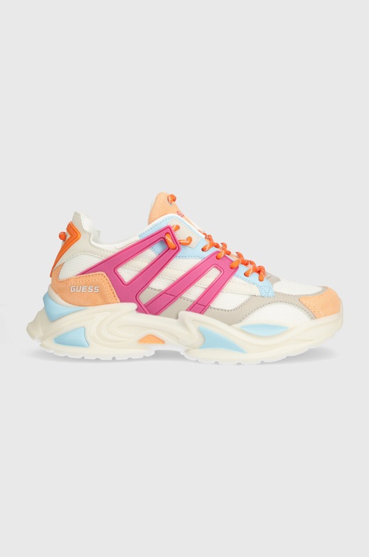 Guess sneakersy BELLUNA syntetyczny multicolor FLJBLL.FAB12.FUXIA