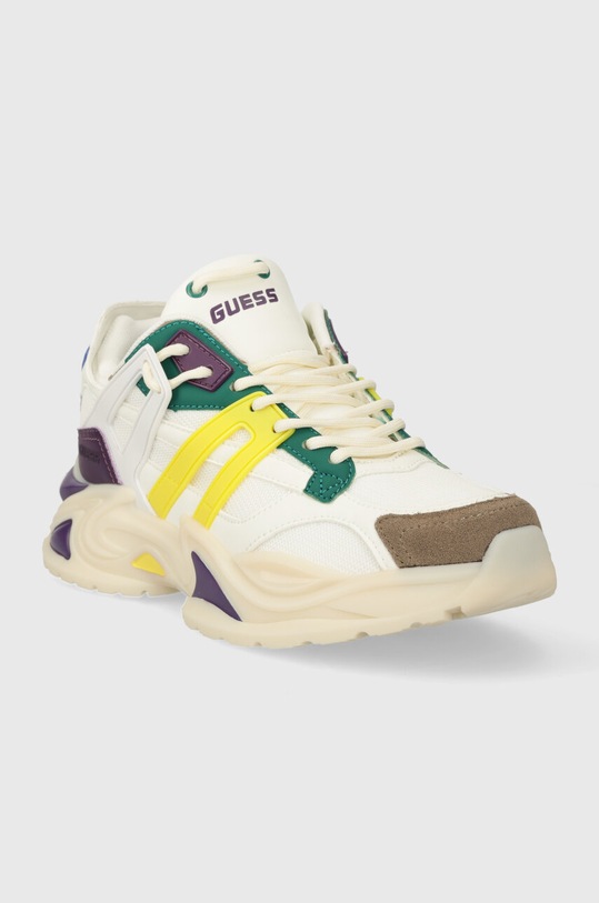 Guess sneakersy BELLUNA FLJBLL.PEL12.YELLO multicolor SS24