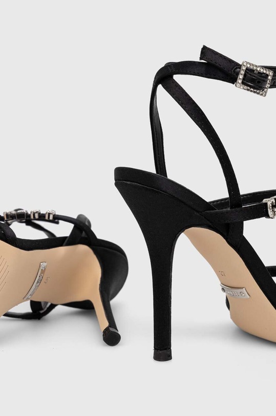 Scarpe Guess sandali EDELIA2 FLJEDI.SAT03.BLACK nero