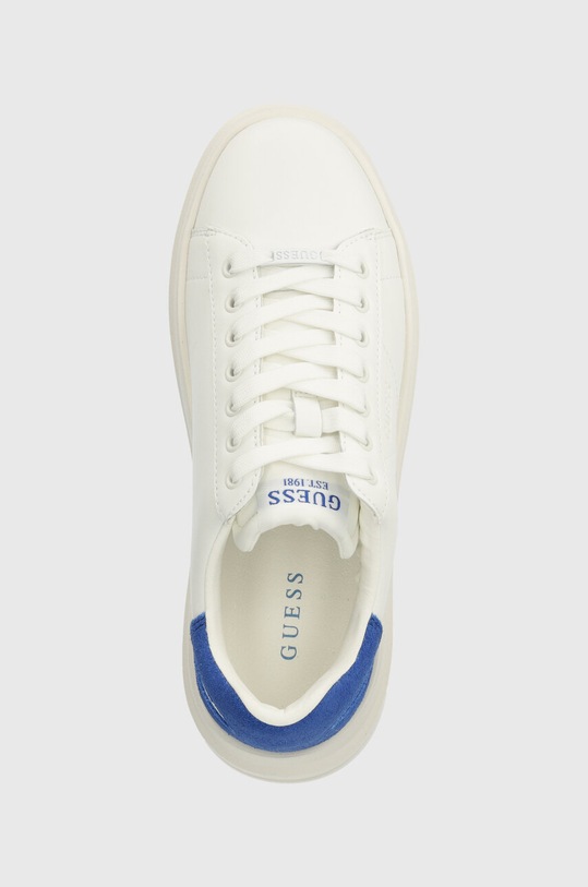 Guess bőr sportcipő ELBINA fehér FLJELB.LEA12.WHBLU