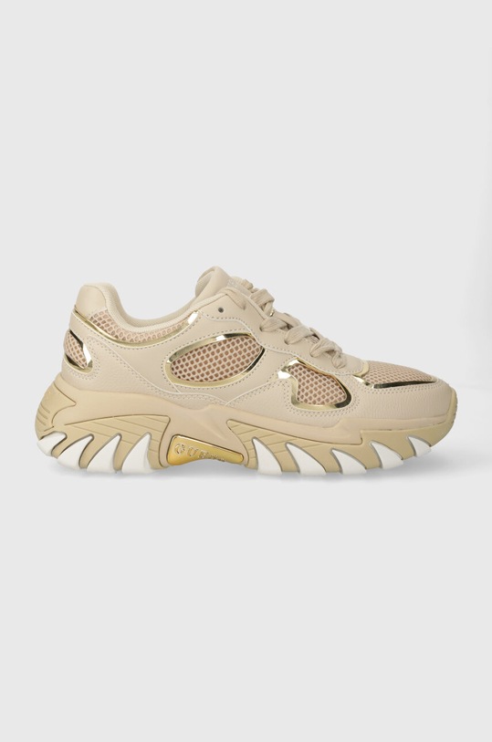 Guess sneakersy NORINA imitacja skóry licowej beżowy FLJNOR.ELE12.SAND