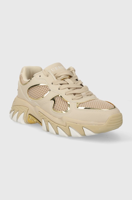 Guess sneakersy NORINA FLJNOR.ELE12.SAND beżowy SS24