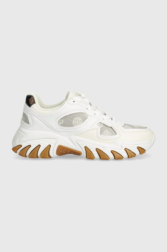 Guess sneakersy NORINA syntetyczny biały FLJNOR.FAL12.TAUPE