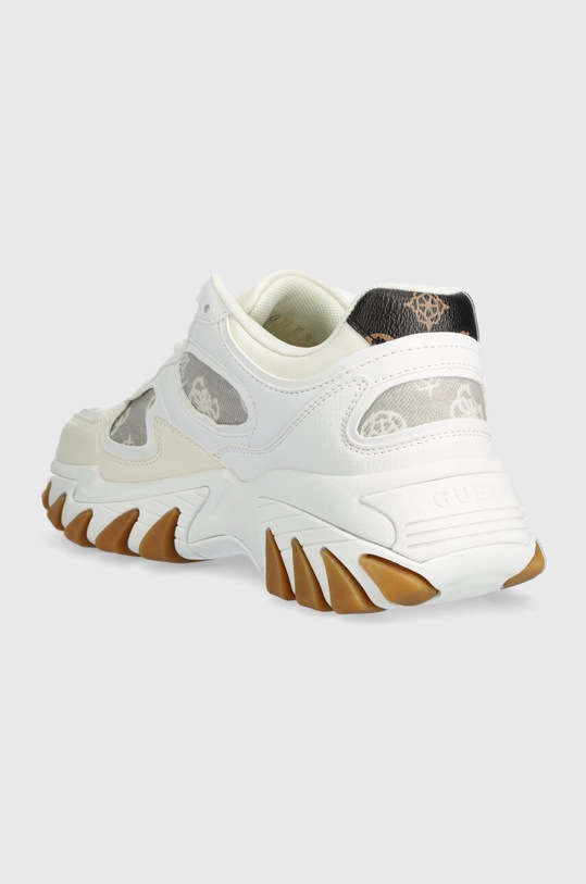 Obuwie Guess sneakersy NORINA FLJNOR.FAL12.TAUPE biały