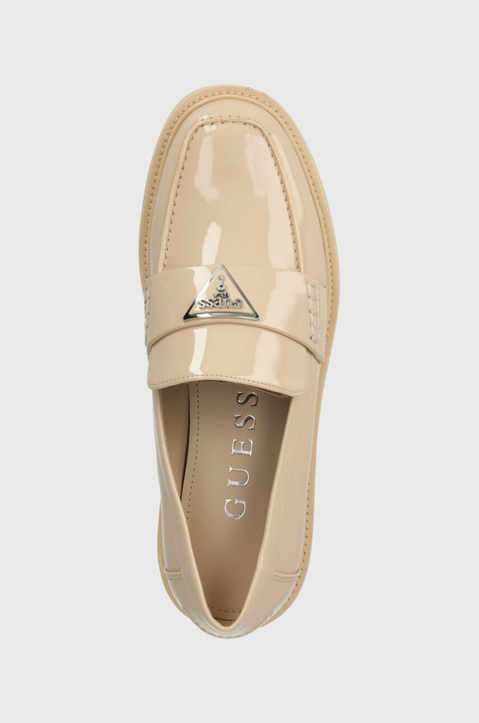 Mokasíny Guess SHATHA2 béžová FLJST2.PAT14.GREY