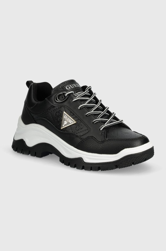 Guess sportcipő ZAYLIN platformos fekete FLJZAY.FAL12.BLACK