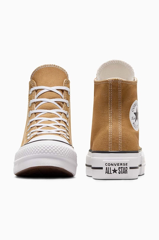 Încălțăminte Converse tenisi Chuck Taylor All Star Lift A07210C bej