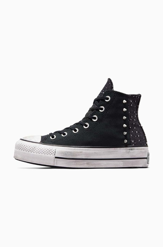 Converse scarpe da ginnastica Chuck Taylor All Star Lift nero A06450C