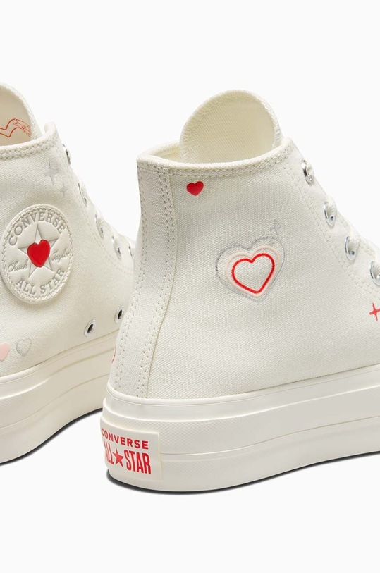 Converse trampki Chuck Taylor All Star Lift beżowy A09114C
